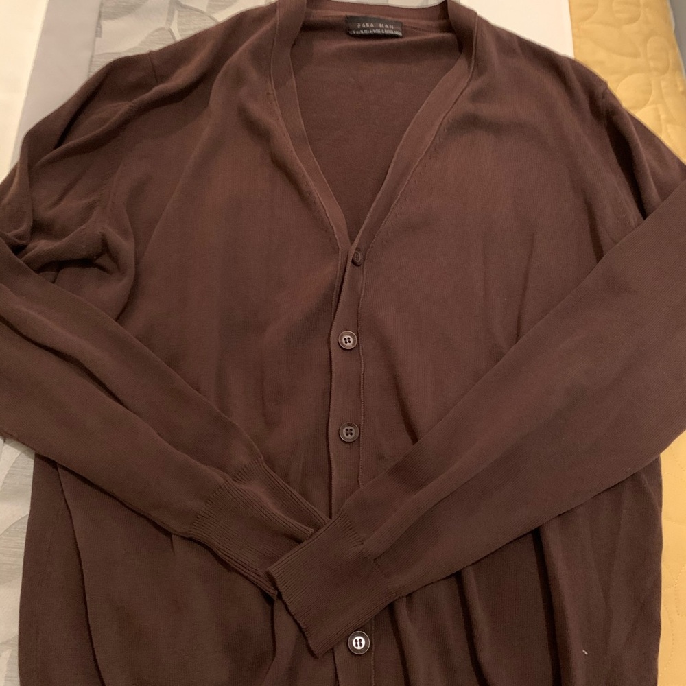 Zara Man cardigan sweater